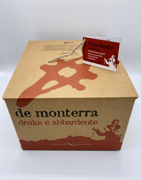 Panettone con gocce di cioccolato, fichi e abbardente - distillerie lussurgesi