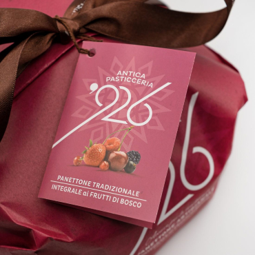 Panettone integrale ai frutti di bosco e cioccolato fondente - tre janas