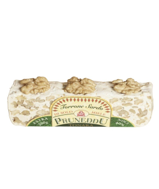 Torrone alle noci a vista