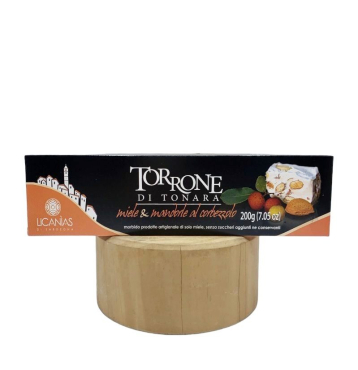 Torrone miele e mandorle al corbezzolo