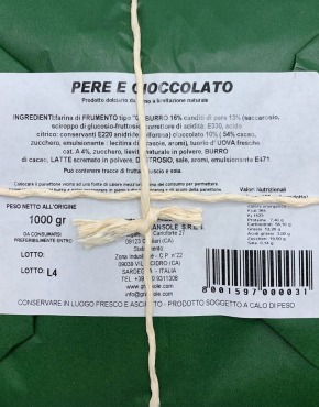 Panettone pere e cioccolato - gransole