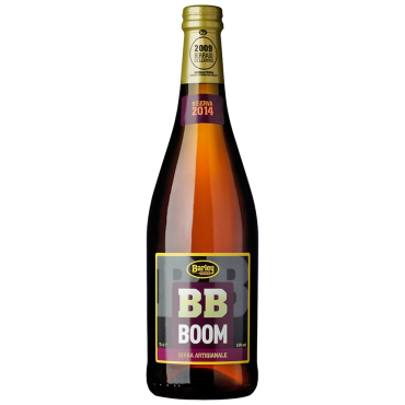 Birra BB BOOM Ambrata al mosto cotto di uve Vermentino