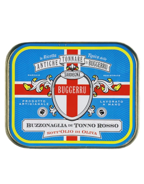Buzzonaglia di tonno sott'olio (340 gr) - antiche tonnare di Sardegna