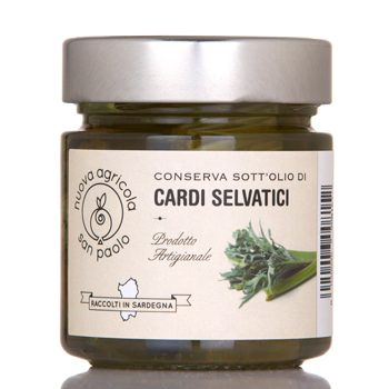 Cardi selvatici sott'olio