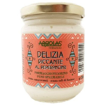 Crema di Formaggio Pecorino Spalmabile al peperoncino