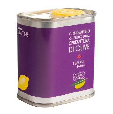 Condimento olio extra vergine di oliva e limone
