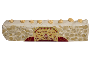 Torrone miele e nocciole Pruneddu 300g