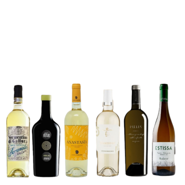 Selezione Vitigni Bianchi (Vermentino, Nasco, Malvasia, Nuragus, Semidano, Vernaccia)