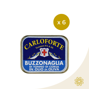 Kit Buzzonaglia di tonno sott'olio di Carloforte